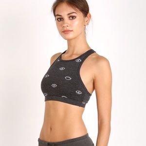 SPIRITUAL GANGSTER✨ Evil Eye Racerback Bra Top